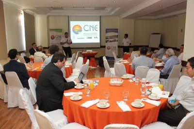 Desayuno informativo Diplomado de Especialización en Geotermia, edición 2014, El Salvador