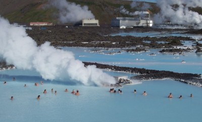 Como el derrame de agua de una central geotérmica se convirtió en un Spa