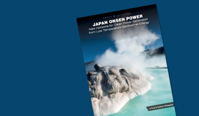 Informe analiza las oportunidades geotérmicas de baja entalpía en Japón