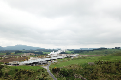 Instalación de producción de hidrógeno en planta geotérmica en Nueva Zelanda