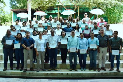 40 participantes se capacitan en la segunda edición del curso corto sobre usos directos de la geotermia, dictado por LaGeo en El Salvador.