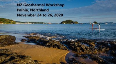 Reserve la fecha – 2020 NZ Geothermal Workshop, Paihia, Northland, NZ, 24-26 de noviembre de 2020