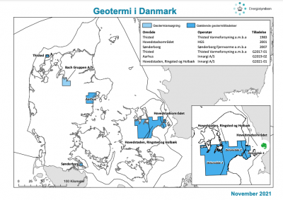 Nuevos permisos geotérmicos para Copenhague, Ringsted y Holbaek, Dinamarca