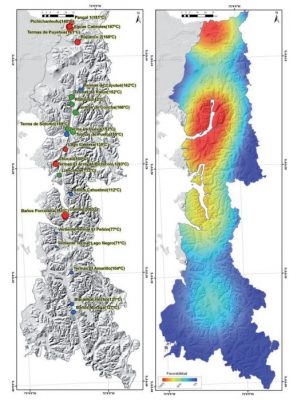 Publicación: Mapas de evaluación de recursos geotérmicos para la implementación (Chile)