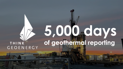 ThinkGeoEnergy celebra 5000 días de informes geotérmicos