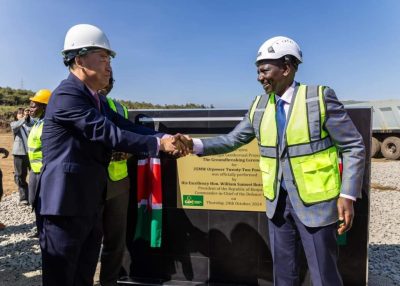 Ceremonia inaugural de la planta de energía geotérmica OrPower 22 en Menengai, Kenia