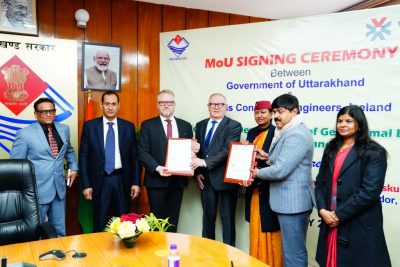 Uttarakhand, India firman MOU con consultora de Islandia para la exploración geotérmica